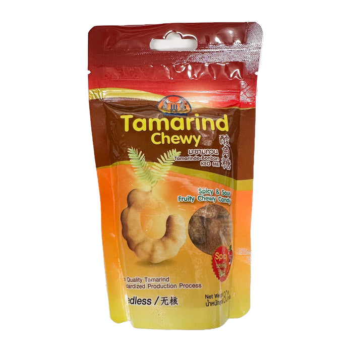 Double Seahorse-Tamarind Chewy Spicy 80g