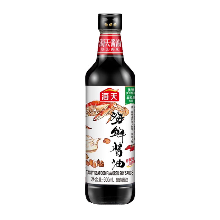 Haday-Tasty Seafood Flavoured Soy Sauce 500mL（海天海鲜酱油）