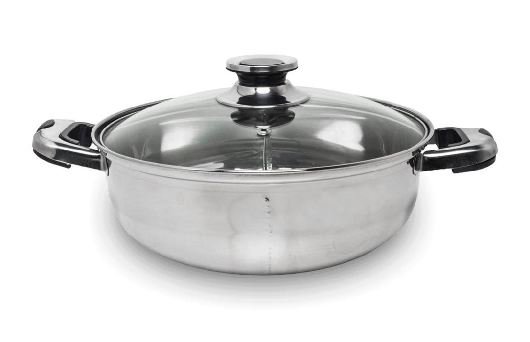 Dual-Sided Hot Pot With Lid - 6089477