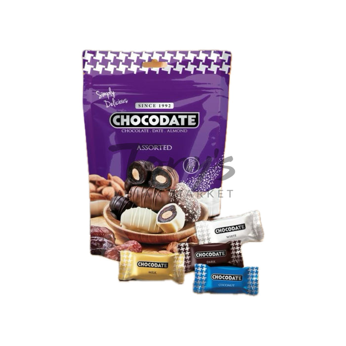 Chocolate- Chocolate.Date.Almond (Assorted) 90g