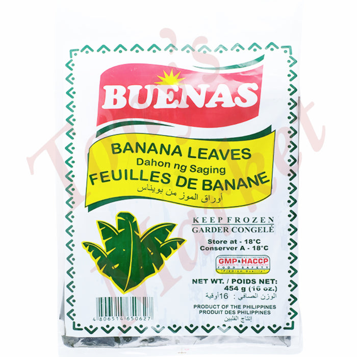 Buenas - Frozen Banana Leaves 454g