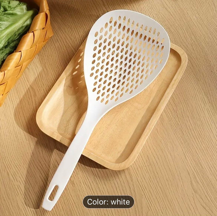 2-Piece Set Plastic Skimmer Slotted Spoon