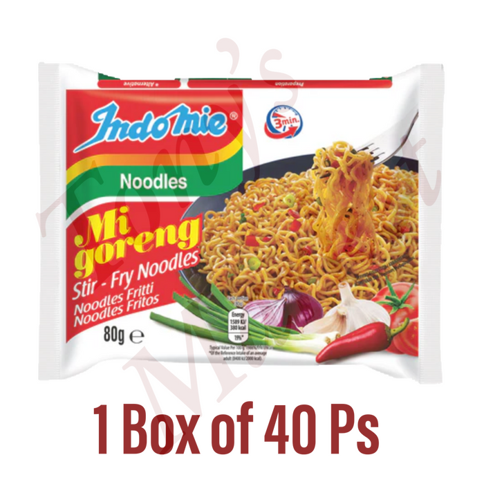 Indomie Mi Goreng Stir-Fry Noodles Whole Box【炒面】