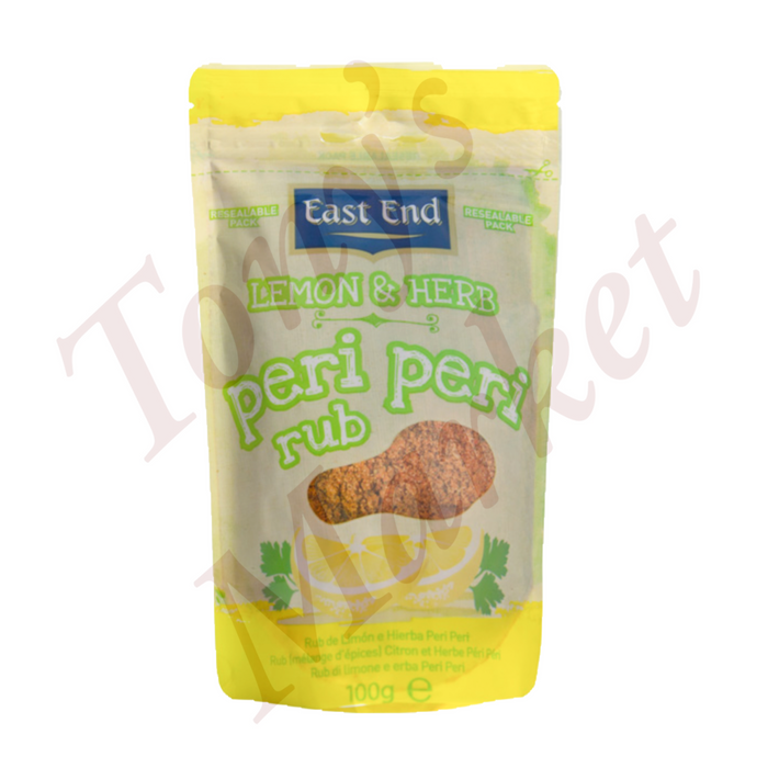 East End-Lemon&Herb Peri Peri Rub 100g