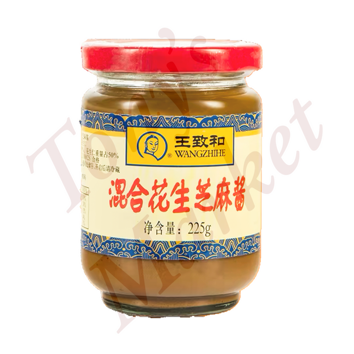 WangZhiHe-Mixed Peanut And Sesame Paste【王致和混合花生芝麻酱】225g