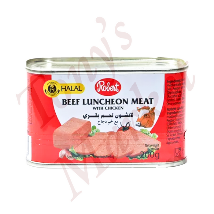 Robert Beef Luncheon Meat With Chicken【Halal】200g