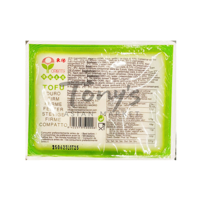 Oriente Firm Tofu 425g