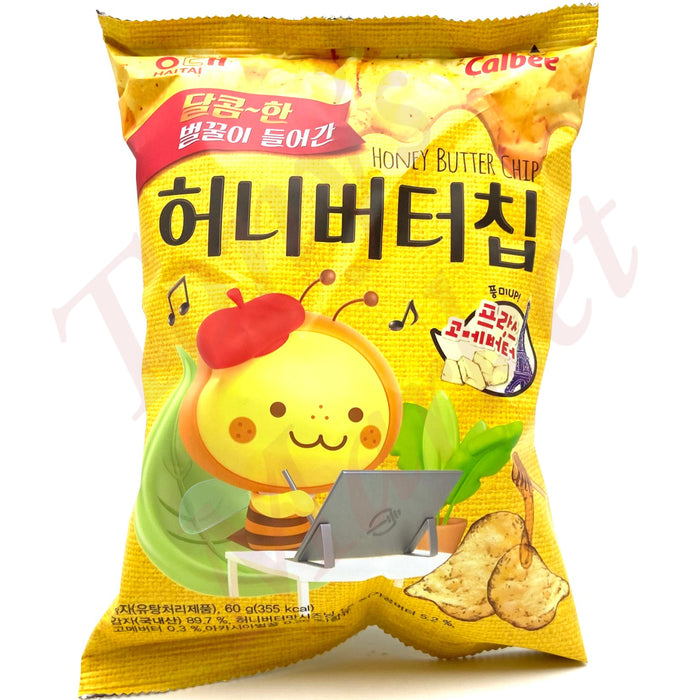 Calbee - Honey Butter Cheese Chips 60g 卡乐比 蜂蜜黄油芝士薯片