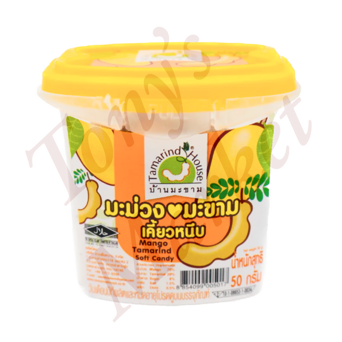Tamarind Soft Candy Mango Flavor 50g