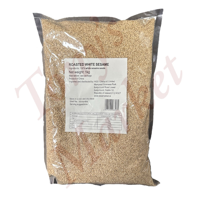 White Sesame Seeds 1Kg【白芝麻】