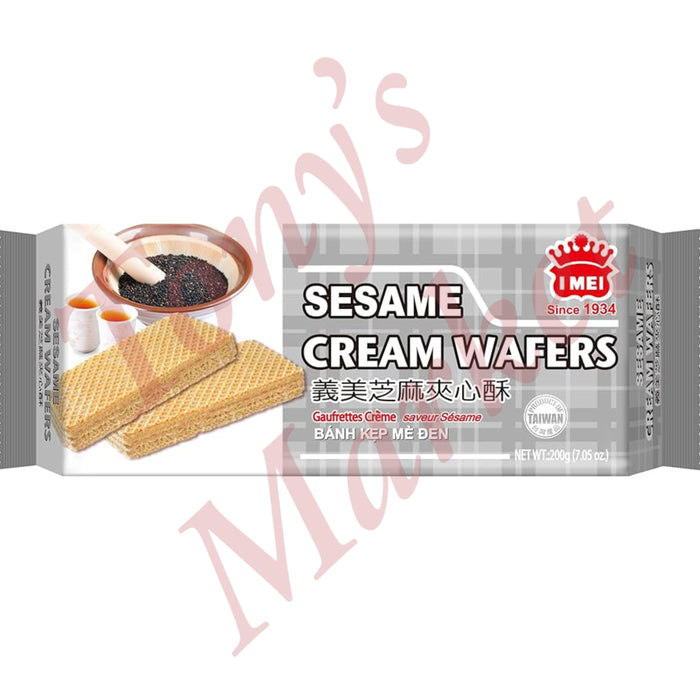 IMEI - Sesame Cream Wafers 義美 芝麻夾心酥 200g