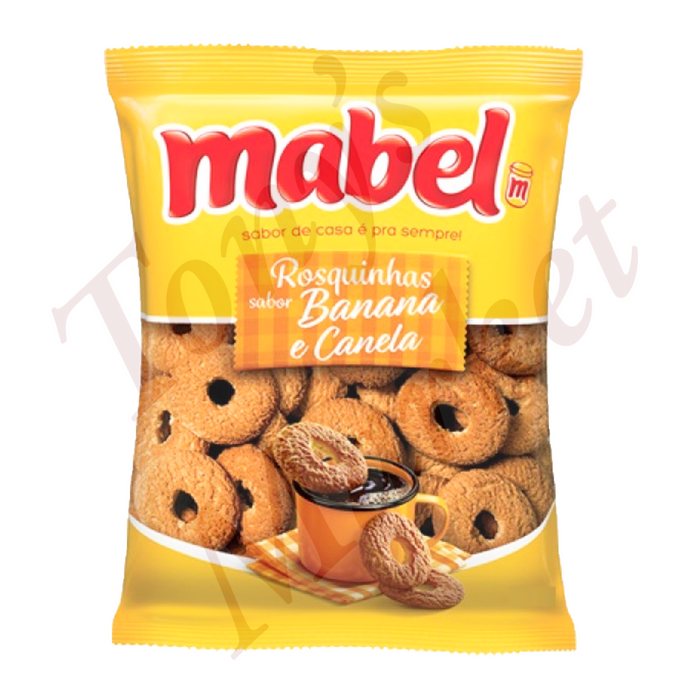 Mabel Rosquinhas Banana Canela 350g