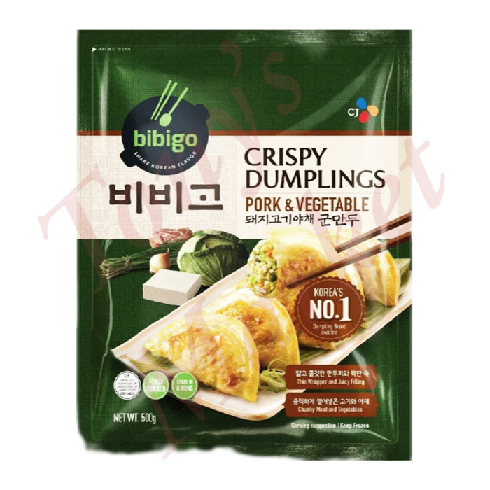 BIBIGO - Crispy Dumplings (Pork & Vegetable) 500g