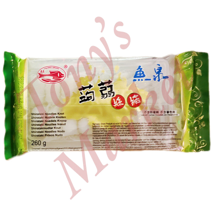 鱼泉 魔芋丝结/蒟蒻丝结 FISHWELL BRAND Shiritaki Noodles Knots 260g