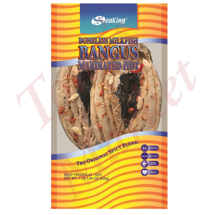 SEAKING - BONELESS MILKFISH BANGUS MARINATED HOT 420g