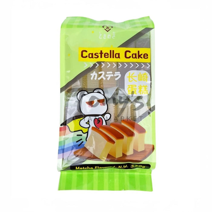 Tokimeki Castella Cake Matcha Flavour 330g