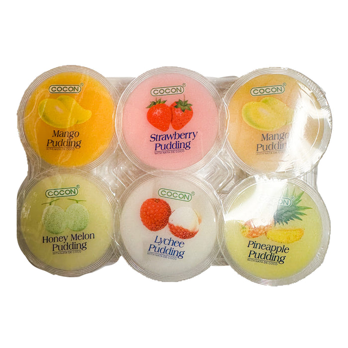 Cocon-Assorted Pudding 6x80g