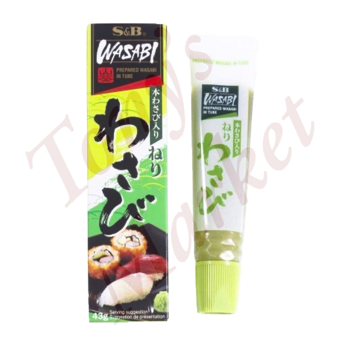 S&B Prepared Wasabi Tube 43g