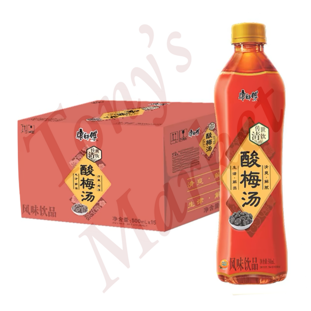 康师傅 Sour Plum Drink 500mLx15/Box【酸梅汤】 — Tony's Asian Market