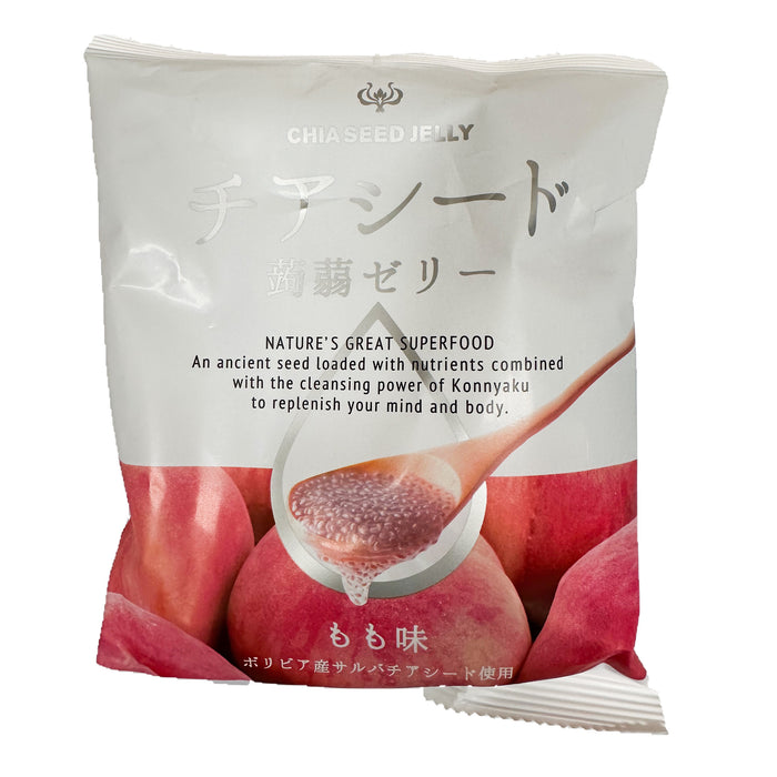 Wakasho-Chia Seed Jelly Peach Flavor 165g