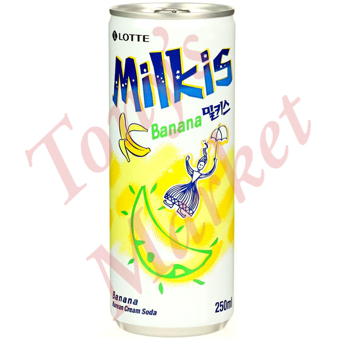 乐天 Milkis 香蕉奶油苏打水 250ml