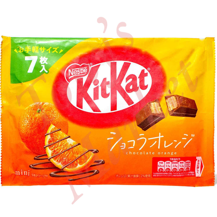 NESTLE - Kit Kat Wafer Bar Chocolate Orange 81.2g