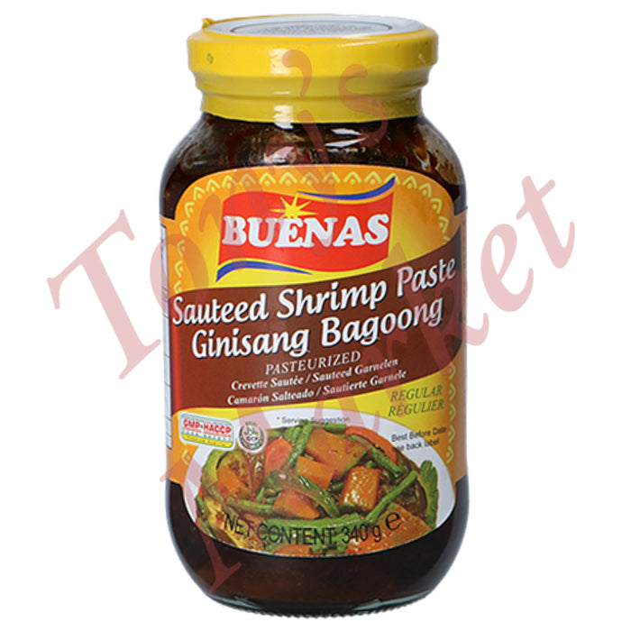 Buenas - Sauteed Shrimp Paste Ginisang Bagoong (Regular) 340g