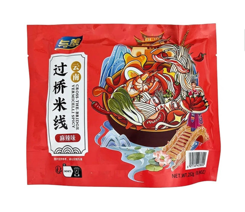 Yumei Cross-the-Bridge Vermicelli Spicy 258g