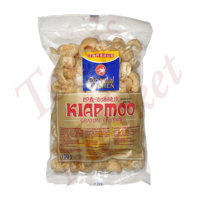 Oriental Kitchen - Kiapmoo (Fried Pork Rind) 即食油猪皮 100g