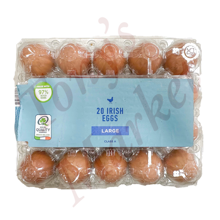 Irish Fresh Eggs【Large】20 Pcs