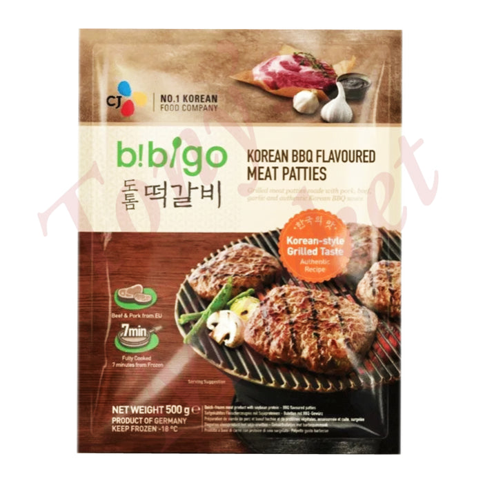 BIBIGO - Korean BBQ Flavoured Meat Patties 500g