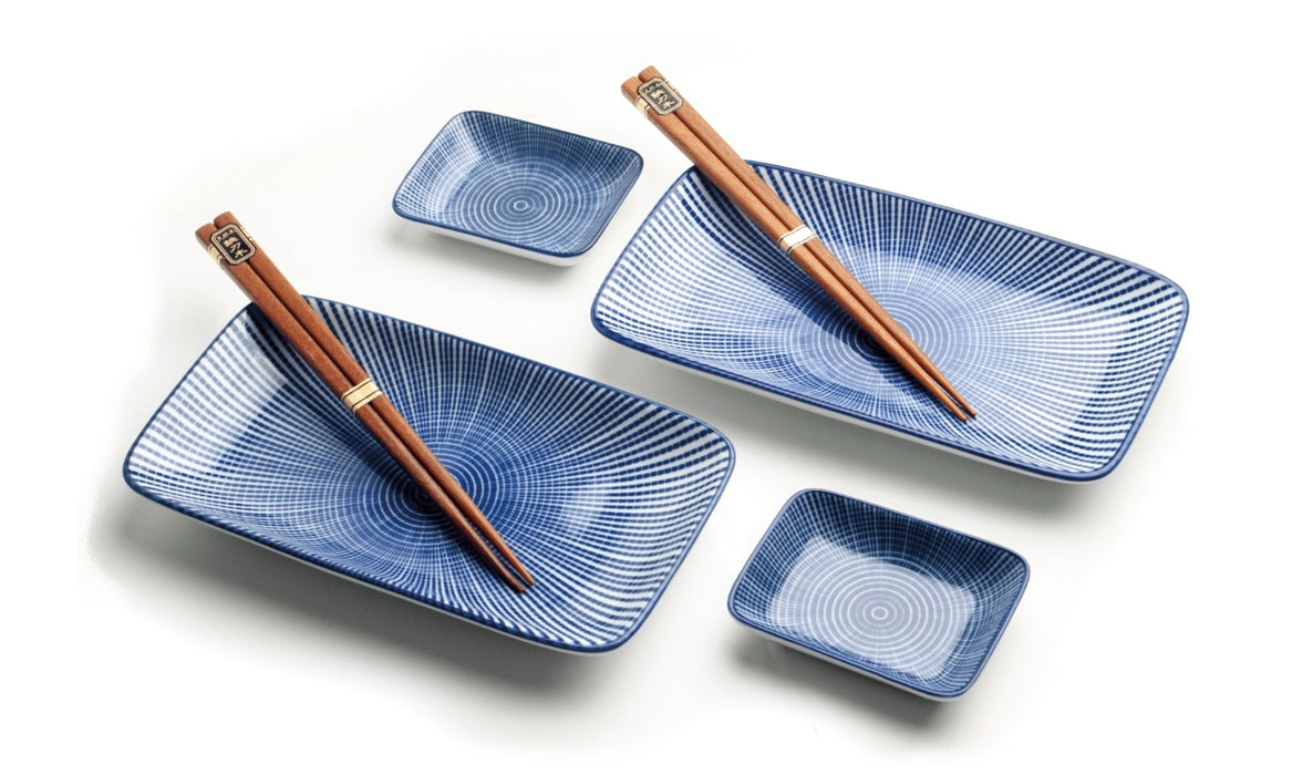 Sushi Set 22.2 x 12.4cm ｜ H2.5cm - 6038839