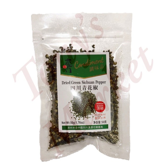 TYM - Dried Green Sichuan Pepper 四川青花椒 50g