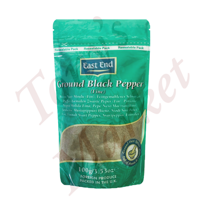 East End-Ground Black Pepper（Fine）100g