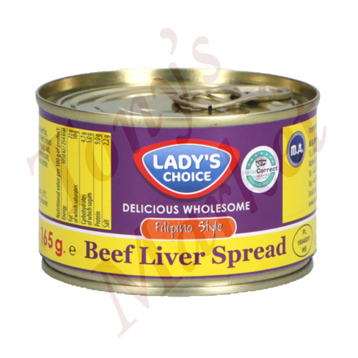 Lady‘s Choice Beef Liver Spread Filipino Style 165g