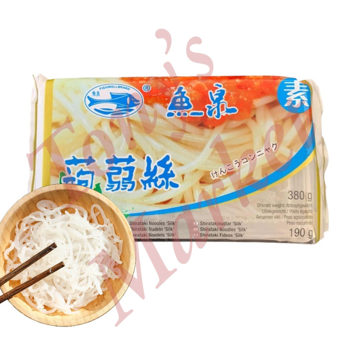 鱼泉 魔芋丝/蒟蒻丝 FISHWELL BRAND Shiritaki Noodles 380g