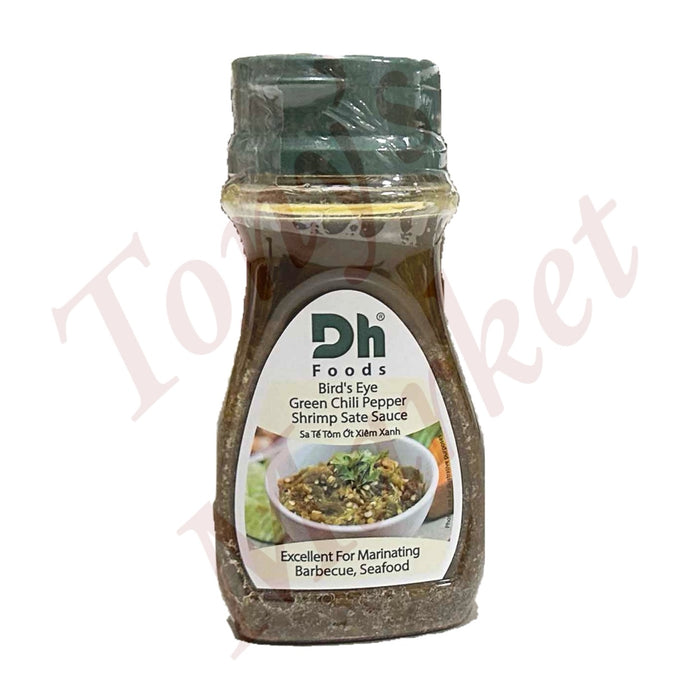 Dh Foods Bird's Eye Green Chili Pepper Shrimp Sate Sauce 100g