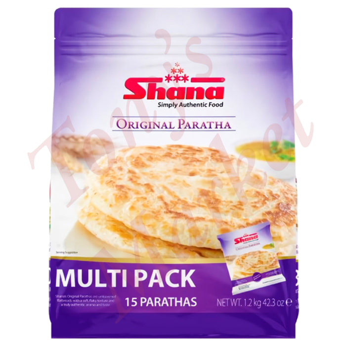 Shana - Original Paratha (15 Pieces) Multi Pack 1.2kg