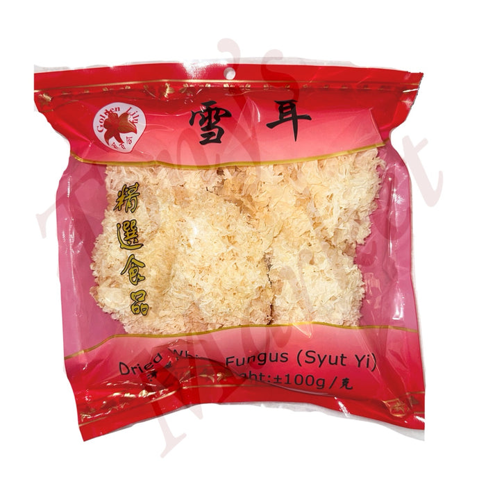 Golden Lily-White Fungus 金百合 雪耳  100g