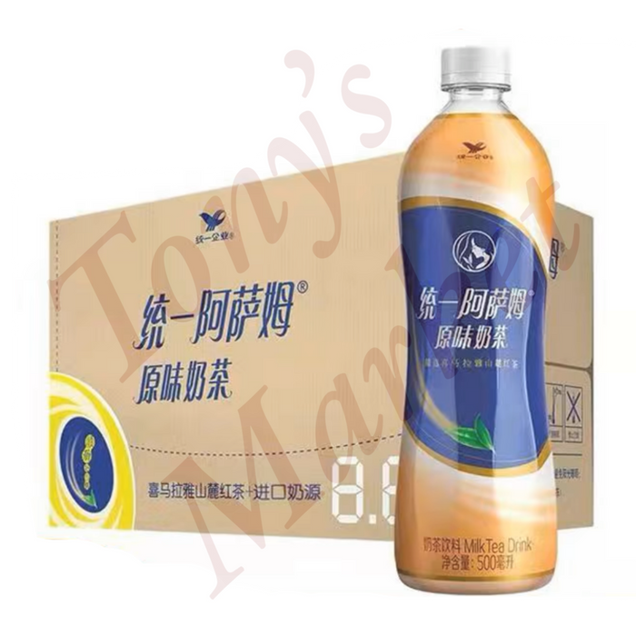 统一 Assam Milk Tea 500mLx12/box【阿萨姆奶茶】