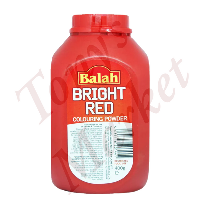 Balah Bright Red Colouring Powder 400g