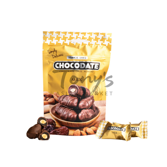 Chocolate- Chocolate.Date.Almond (Milk) 90g