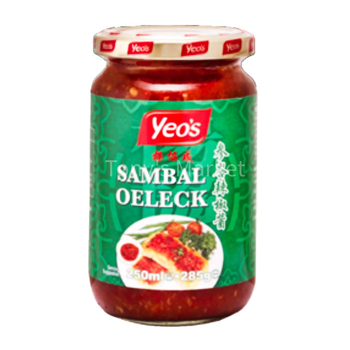 Yeo‘s-Sambal Oeleck 250mL（参峇辣椒酱）