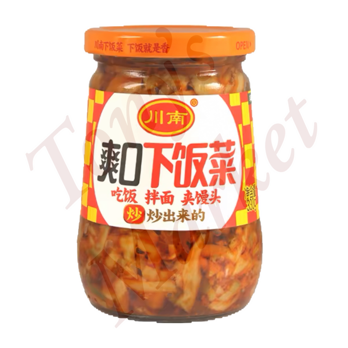 Chuan Nan Brand Seasoned Vegetables 330mL【川南爽口下饭菜】