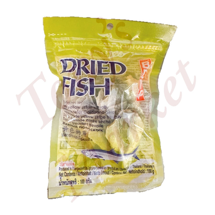 BDMP - Dried Fish【Dried Yellow Stripe Trevally】100g