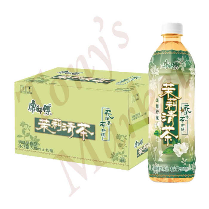 康师傅 Jasmine Tea Drink 500mLx15/Box【茉莉清茶】