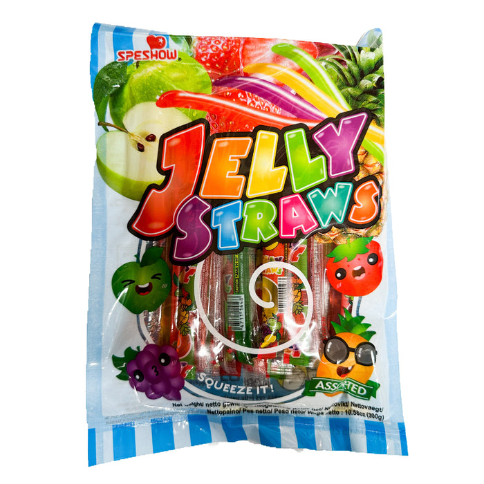 ABC-Jelly Straws-Assorted Flavor Netto 300g