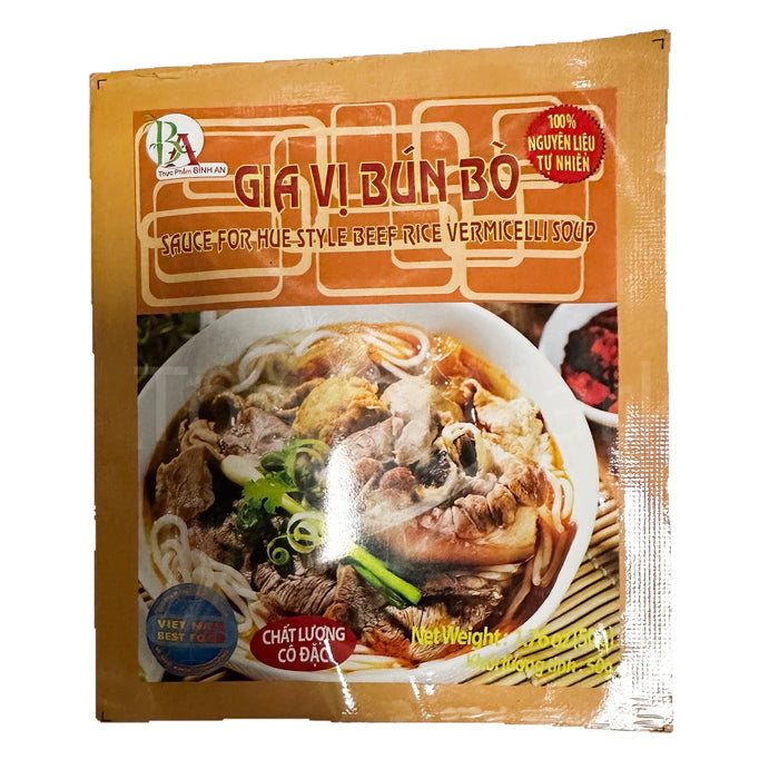 Binh An-Sauce For Hue Style Beef Rice Vermicellisoup 50g（牛肉米粉酱料）