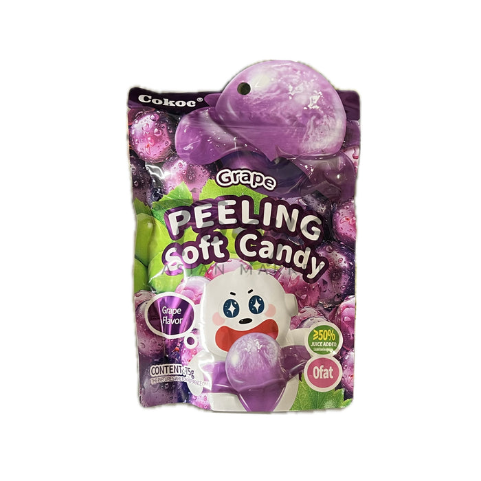 Cokoc Peelable Gummies Grape Flavor 60g