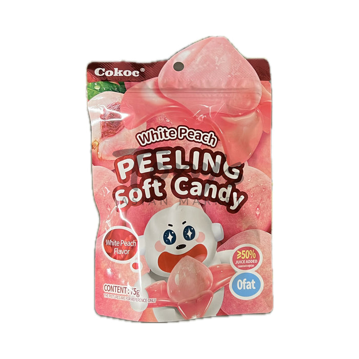 Cokoc Peelable Gummies White Peach Flavor 60g